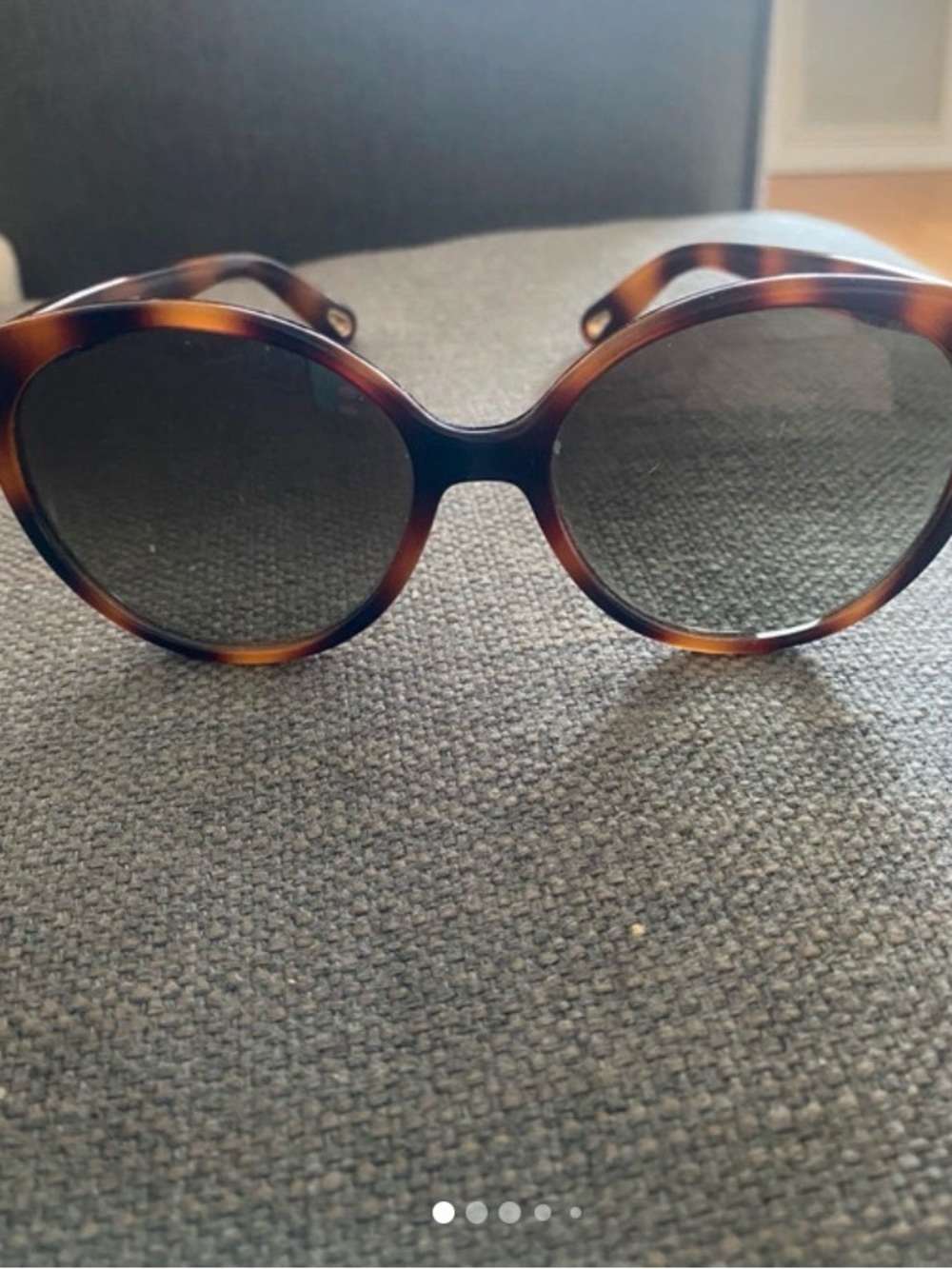 Chloe Sunglasses Women's CE765S 218 Havana/Brown Gradient Lenses